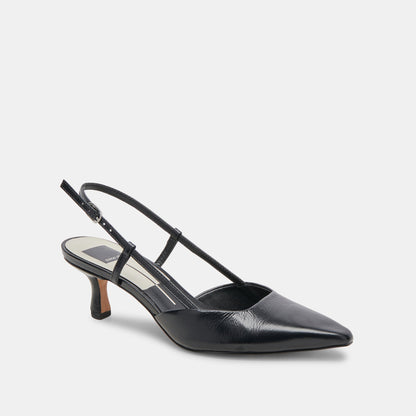 ODELA HEELS MIDNIGHT CRINKLE PATENT
 – Dolce Vita | Dolce Vita Trending