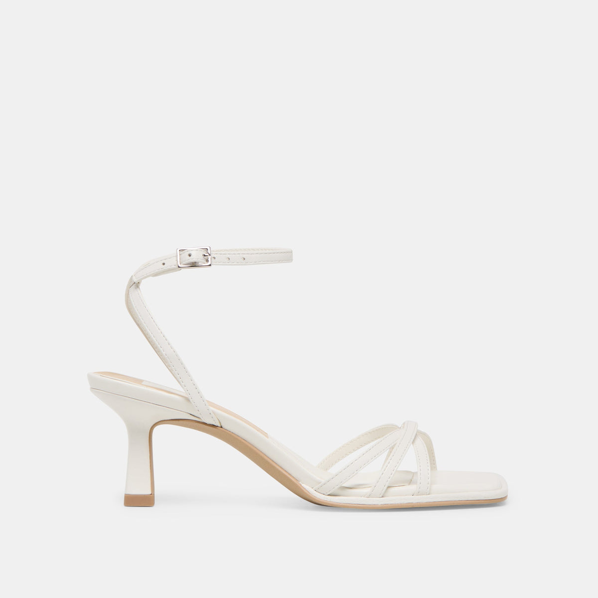 Manji True White Leather Heels | Dolce Vita Exclusive