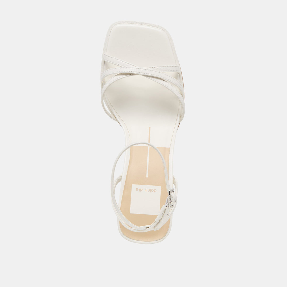 Manji True White Leather Heels | Dolce Vita Exclusive