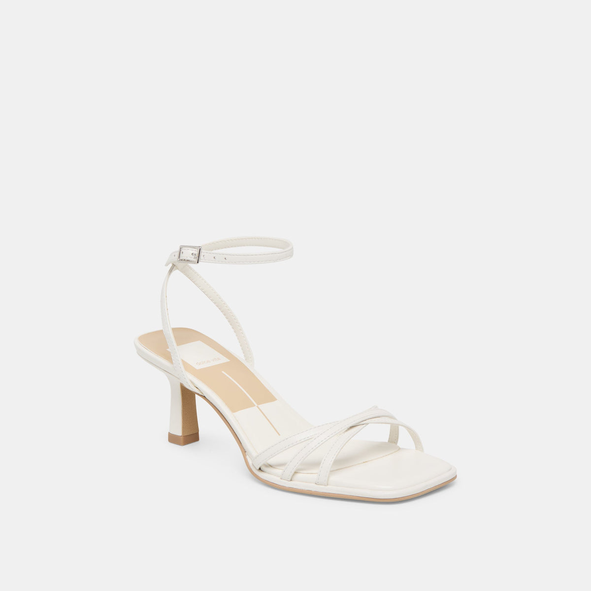 Manji True White Leather Heels | Dolce Vita Exclusive