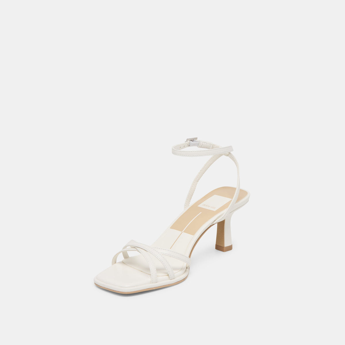 Manji True White Leather Heels | Dolce Vita Exclusive