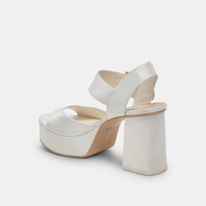 Bobby Pearl White Pearl Heels | Dolce Vita Deals