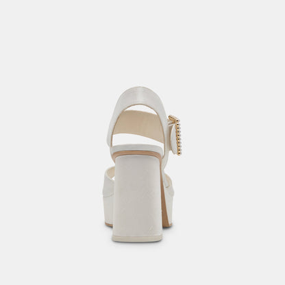 Bobby Pearl White Pearl Heels | Dolce Vita Deals