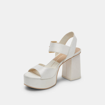 Bobby Pearl White Pearl Heels | Dolce Vita Deals