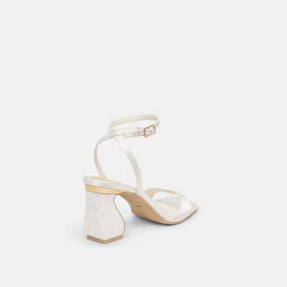 Tilda True White Satin Heels | Dolce Vita Best Seller