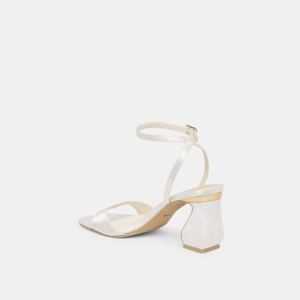 Tilda True White Satin Heels | Dolce Vita Best Seller