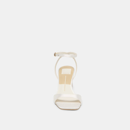 Tilda True White Satin Heels | Dolce Vita Best Seller