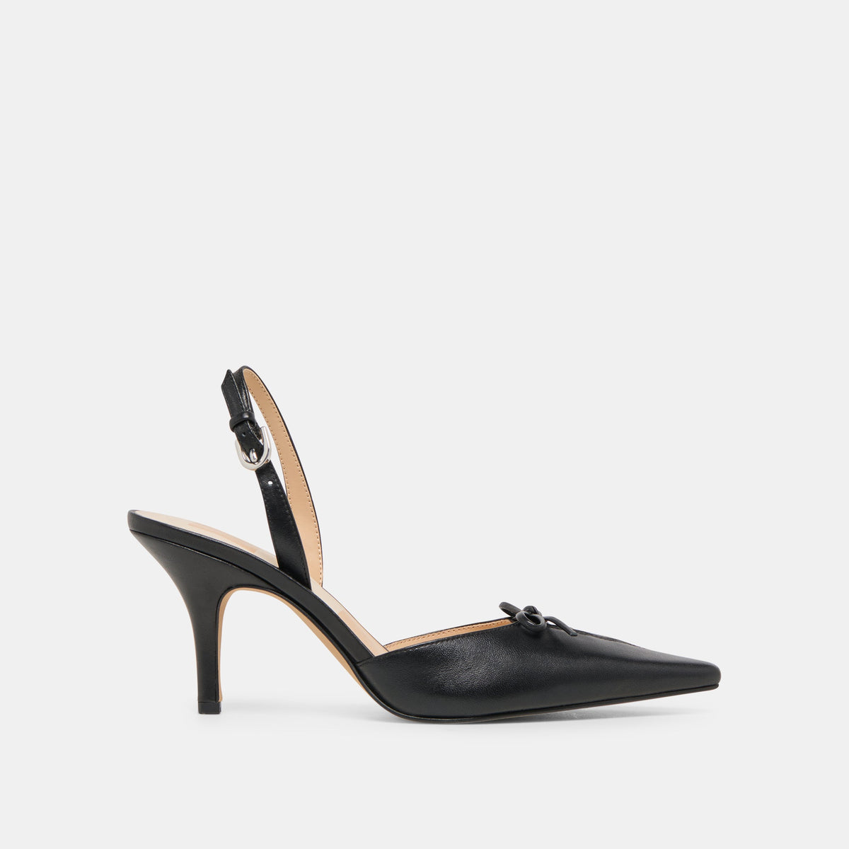 Hamya Black Leather Heels | Dolce Vita Trending