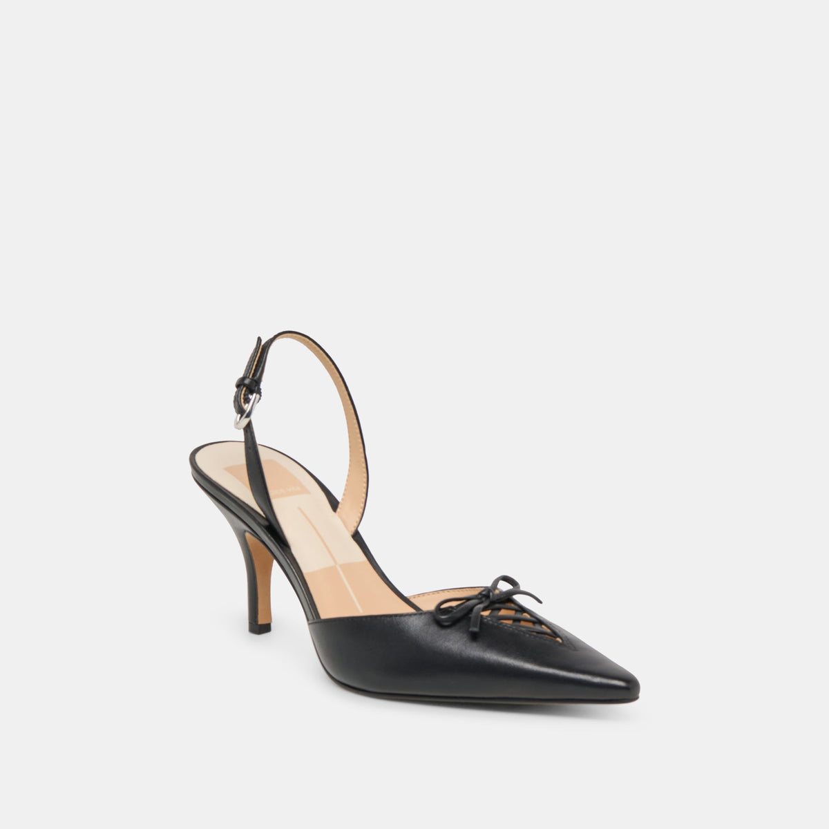 Hamya Black Leather Heels | Dolce Vita Trending