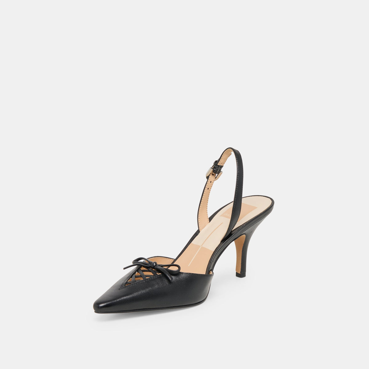 Hamya Black Leather Heels | Dolce Vita Trending