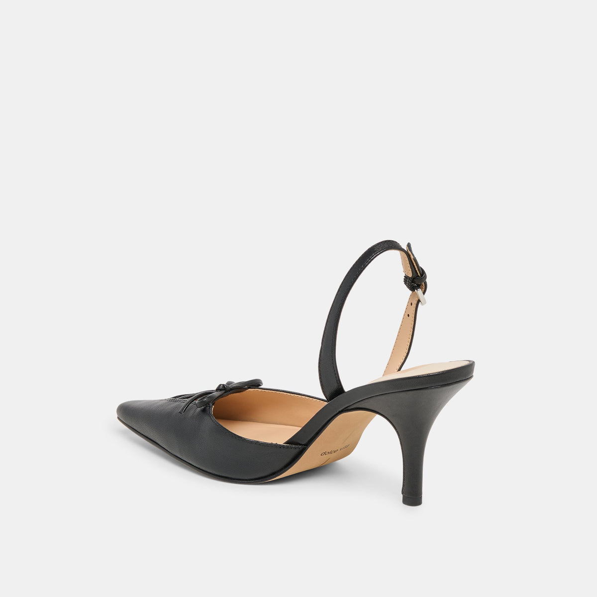 Hamya Black Leather Heels | Dolce Vita Trending