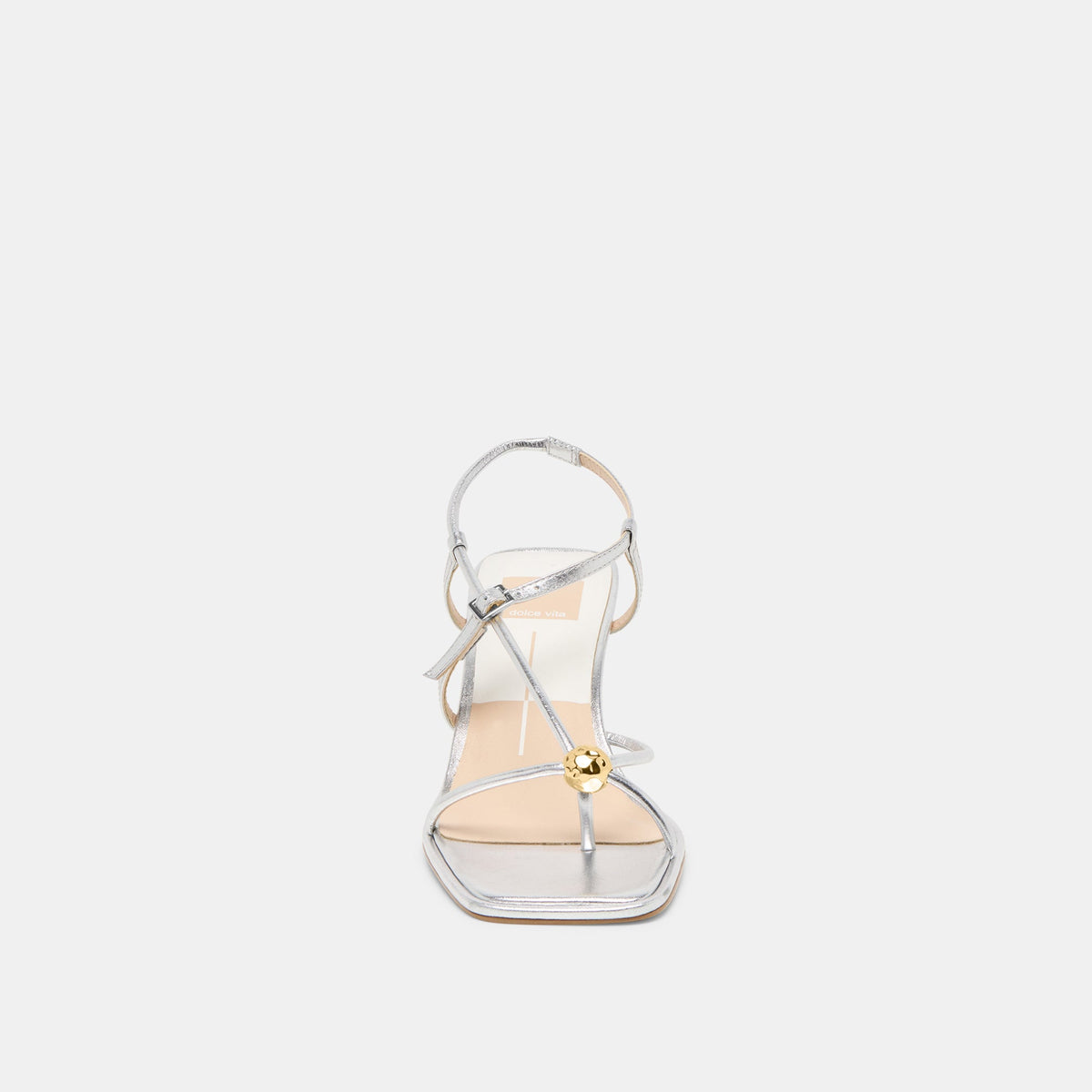Mylee Silver Distressed Leather Heels | Dolce Vita Premium