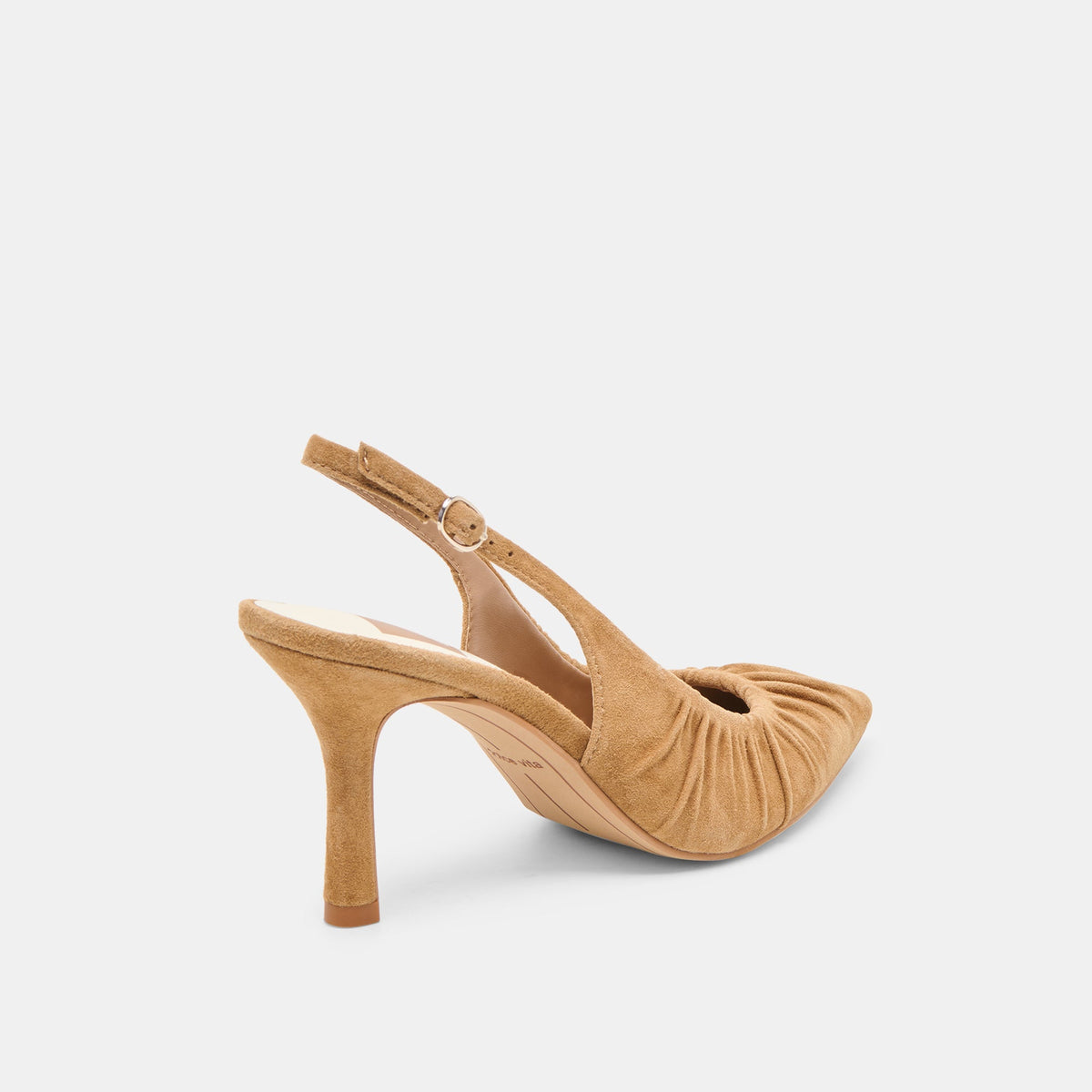 Keira Lt Brown Suede Heels | Dolce Vita Latest