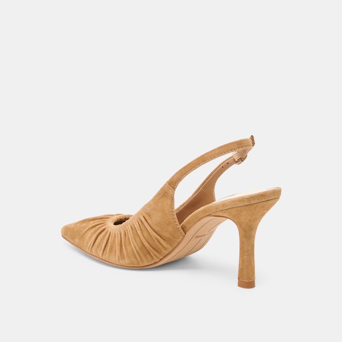 Keira Lt Brown Suede Heels | Dolce Vita Latest