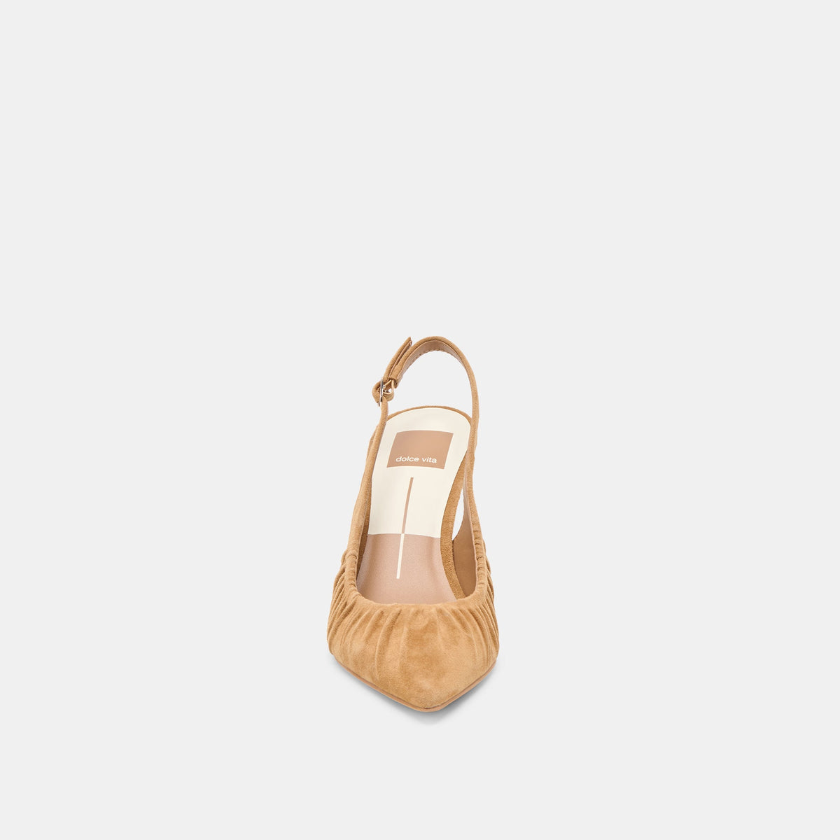 Keira Lt Brown Suede Heels | Dolce Vita Latest