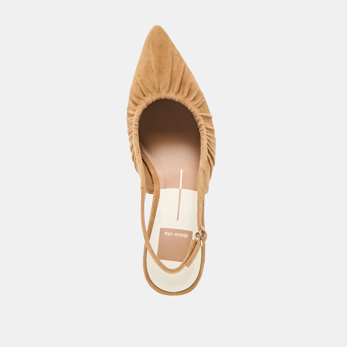 Keira Lt Brown Suede Heels | Dolce Vita Latest