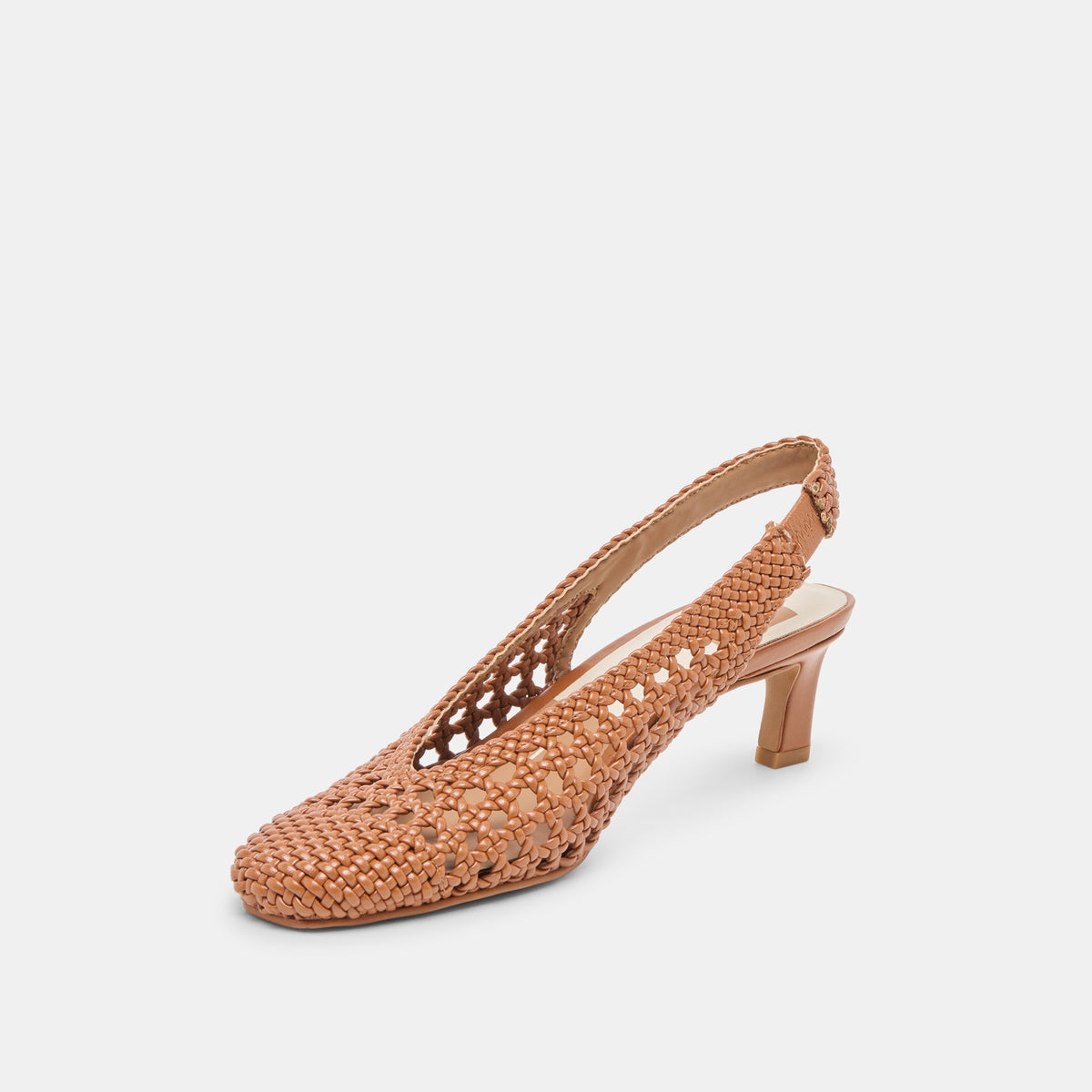 Fawne Saddle Woven Stella Heels | Dolce Vita Exclusive
