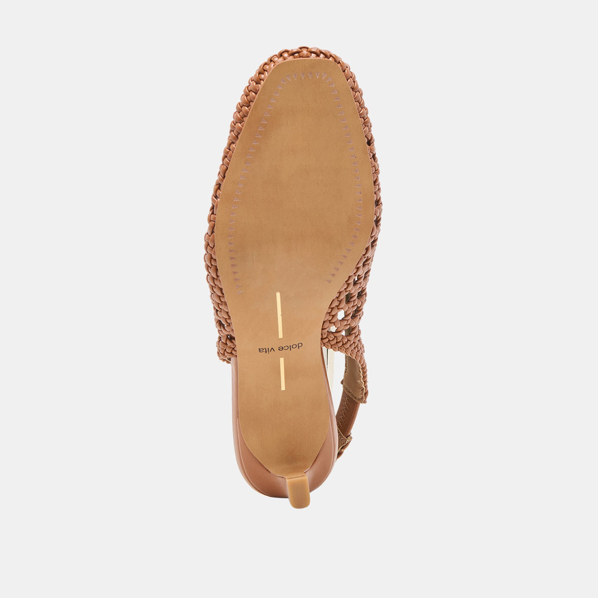 Fawne Saddle Woven Stella Heels | Dolce Vita Exclusive
