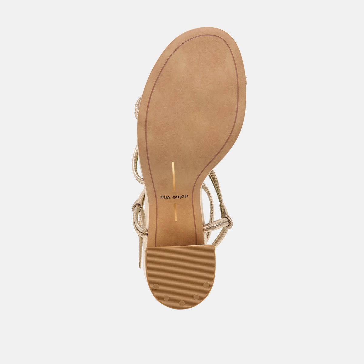 Fizzy Gold Leather Heels | Dolce Vita Top Pick