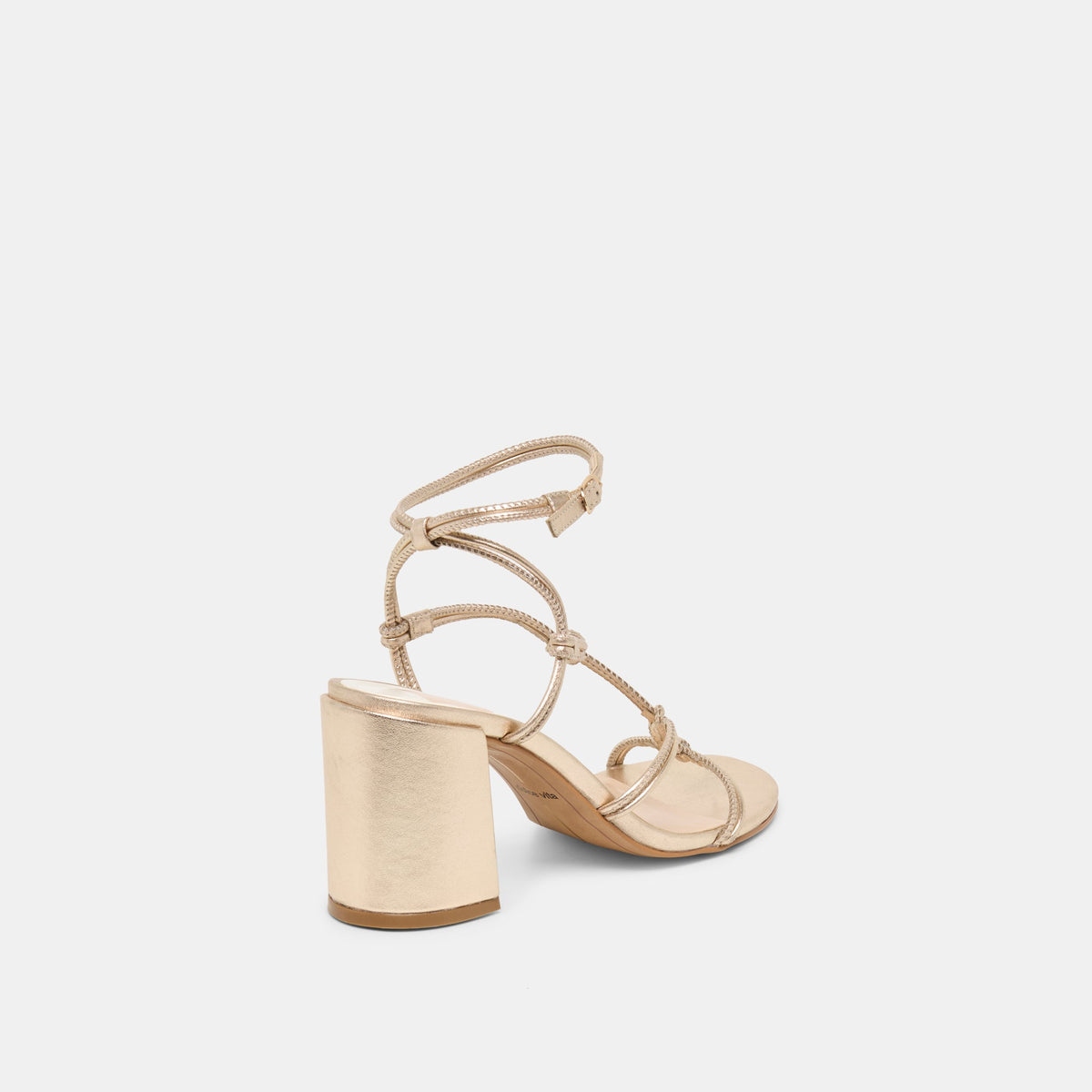 Fizzy Gold Leather Heels | Dolce Vita Top Pick