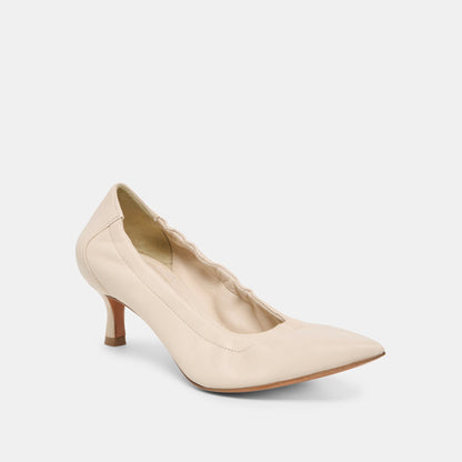 Celtin Off White Leather Heels | Dolce Vita Premium