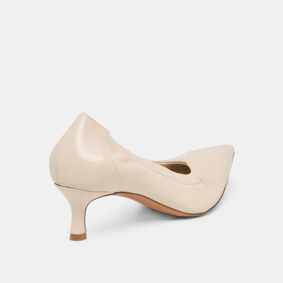 Celtin Off White Leather Heels | Dolce Vita Premium