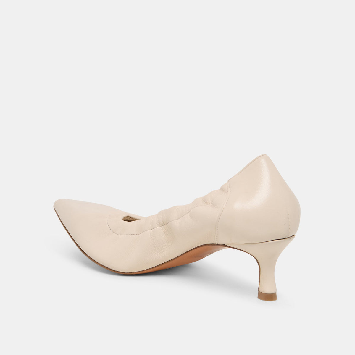 Celtin Off White Leather Heels | Dolce Vita Premium