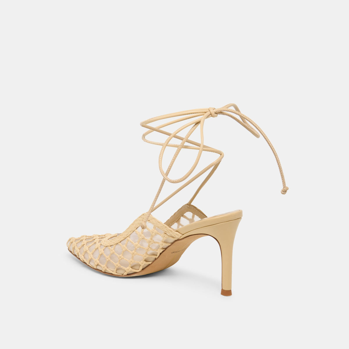 Yael Lt Natural Woven Raffia Heels | Dolce Vita Classic
