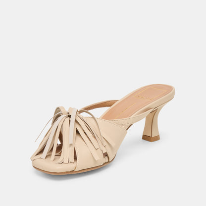 Rosaly Sand Leather Heels | Dolce Vita Featured