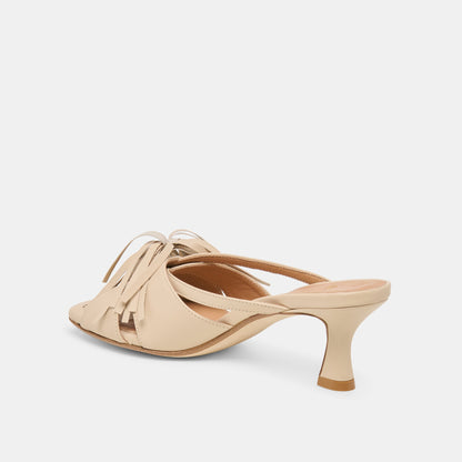 Rosaly Sand Leather Heels | Dolce Vita Featured