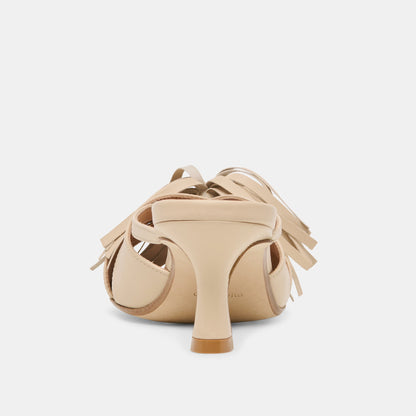 Rosaly Sand Leather Heels | Dolce Vita Featured