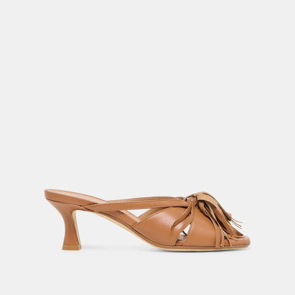 Rosaly Chestnut Leather Heels | Dolce Vita Trending