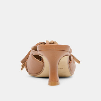 Rosaly Chestnut Leather Heels | Dolce Vita Trending