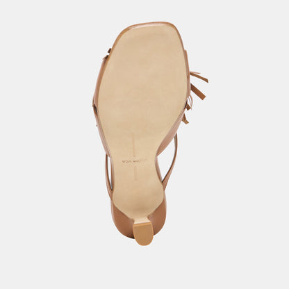 Rosaly Chestnut Leather Heels | Dolce Vita Trending