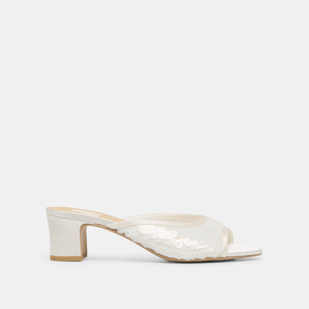 Inga Off White Satin Heels | Dolce Vita Sale