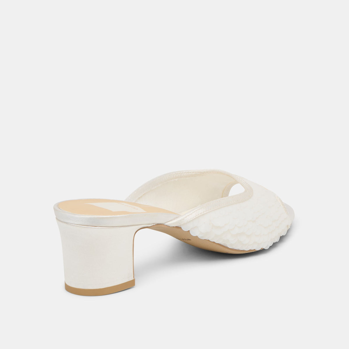 Inga Off White Satin Heels | Dolce Vita Sale