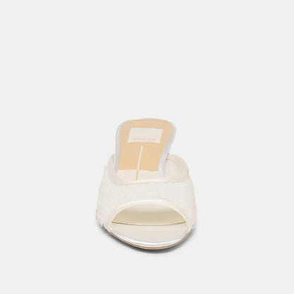 Inga Off White Satin Heels | Dolce Vita Sale