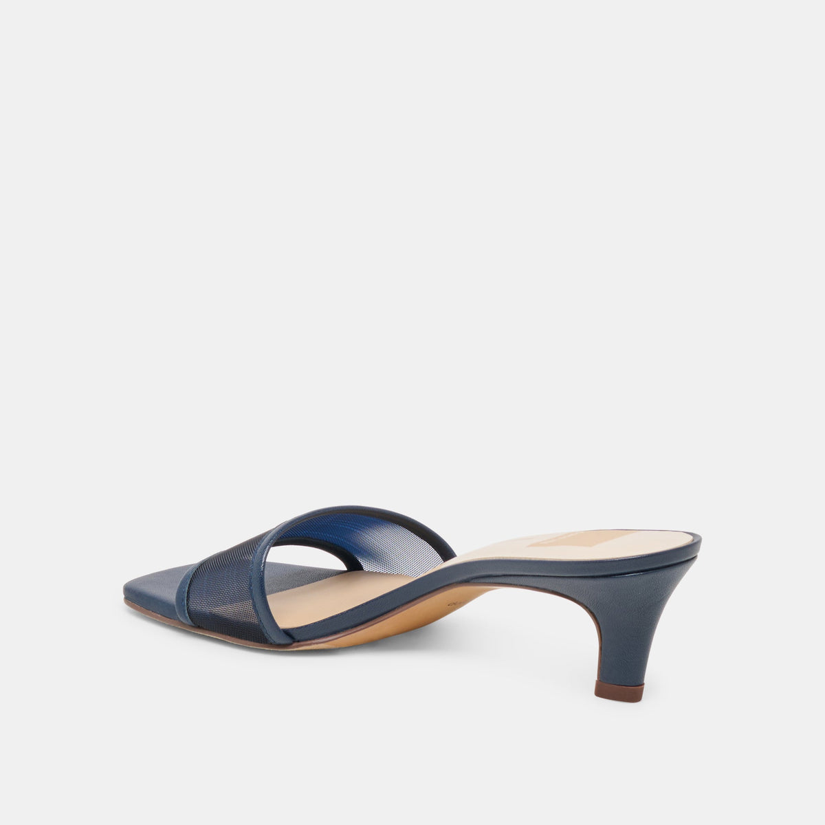 Rexa Mesh Navy Mesh Heels | Dolce Vita New
