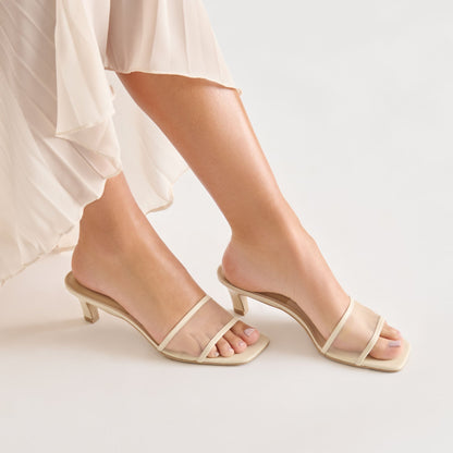 Rexa Mesh Creme Mesh Heels | Dolce Vita Special Offer