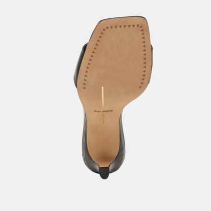 Rexa Black Leather Heels | Dolce Vita Trusted
