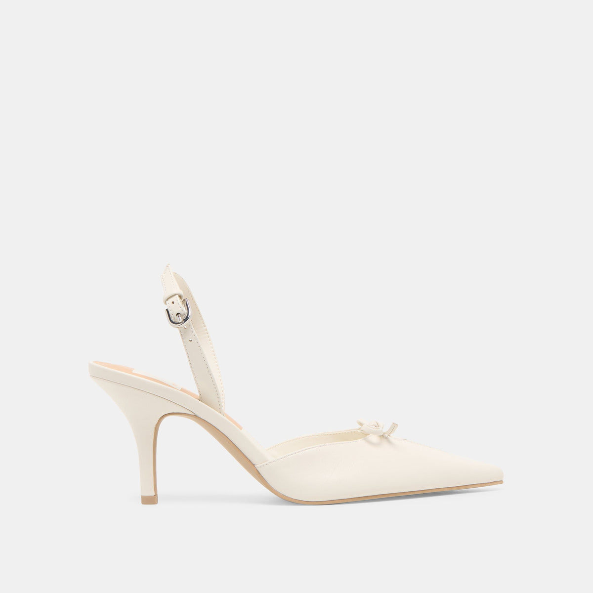 Hamya White Leather Heels | Dolce Vita Best Price