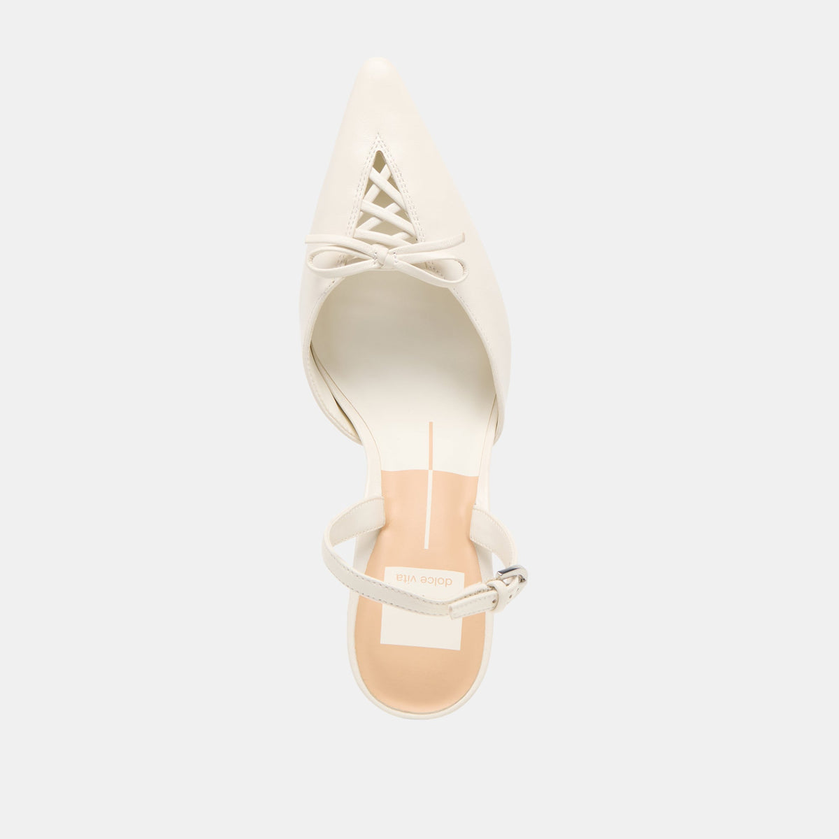 Hamya White Leather Heels | Dolce Vita Best Price