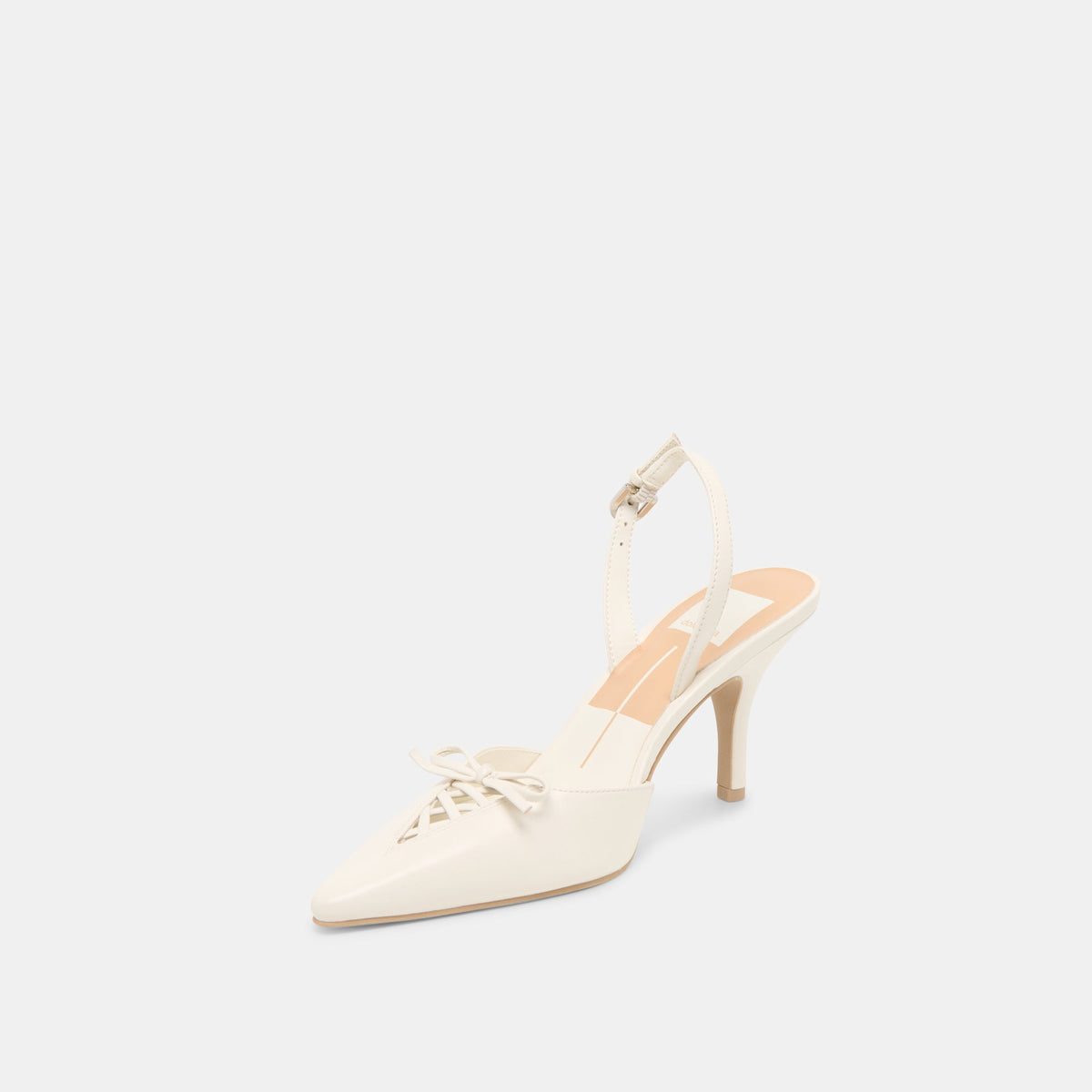 Hamya White Leather Heels | Dolce Vita Best Price