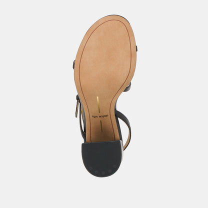 Faye Black Leather Heels | Dolce Vita Recommended