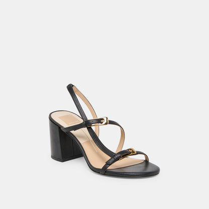 Faye Black Leather Heels | Dolce Vita Recommended