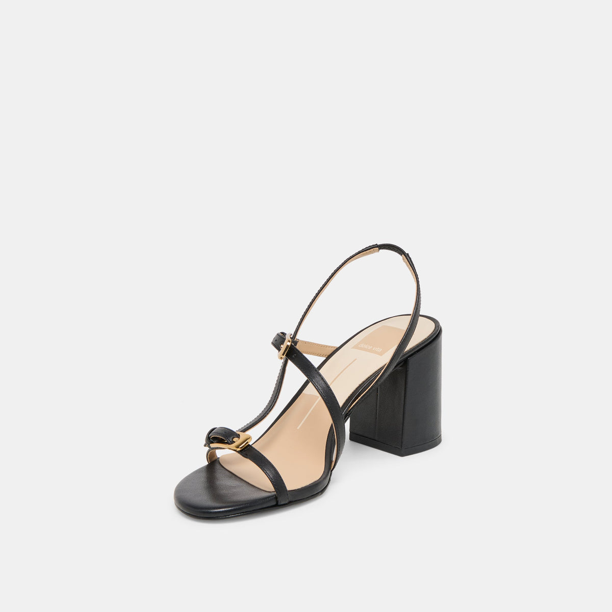 Faye Black Leather Heels | Dolce Vita Recommended