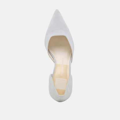 ELOY HEELS LIGHT BLUE SUEDE
 – Dolce Vita | Dolce Vita Essential