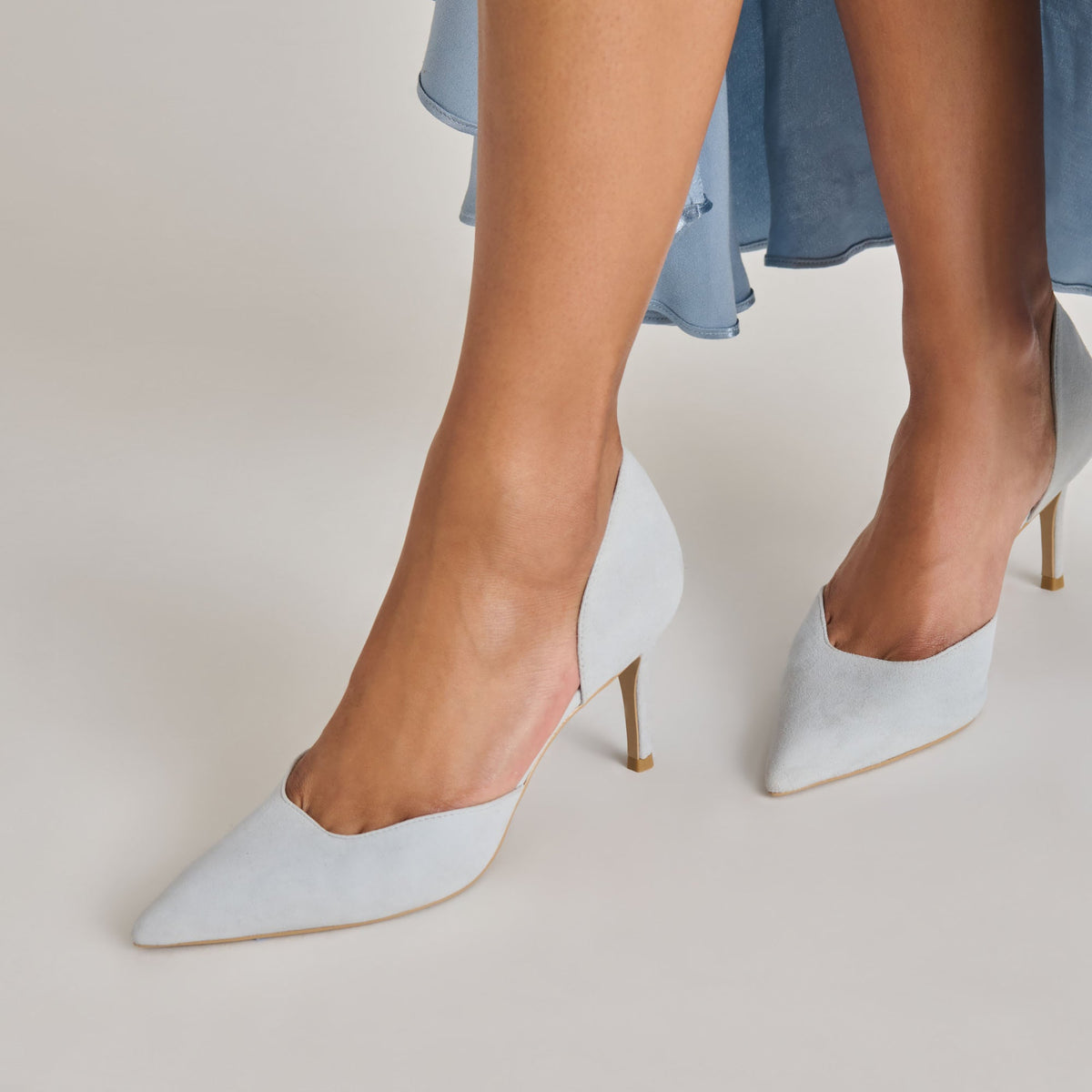ELOY HEELS LIGHT BLUE SUEDE
 – Dolce Vita | Dolce Vita Essential