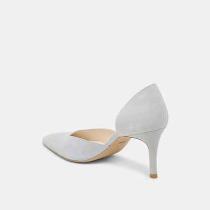 ELOY HEELS LIGHT BLUE SUEDE
 – Dolce Vita | Dolce Vita Essential