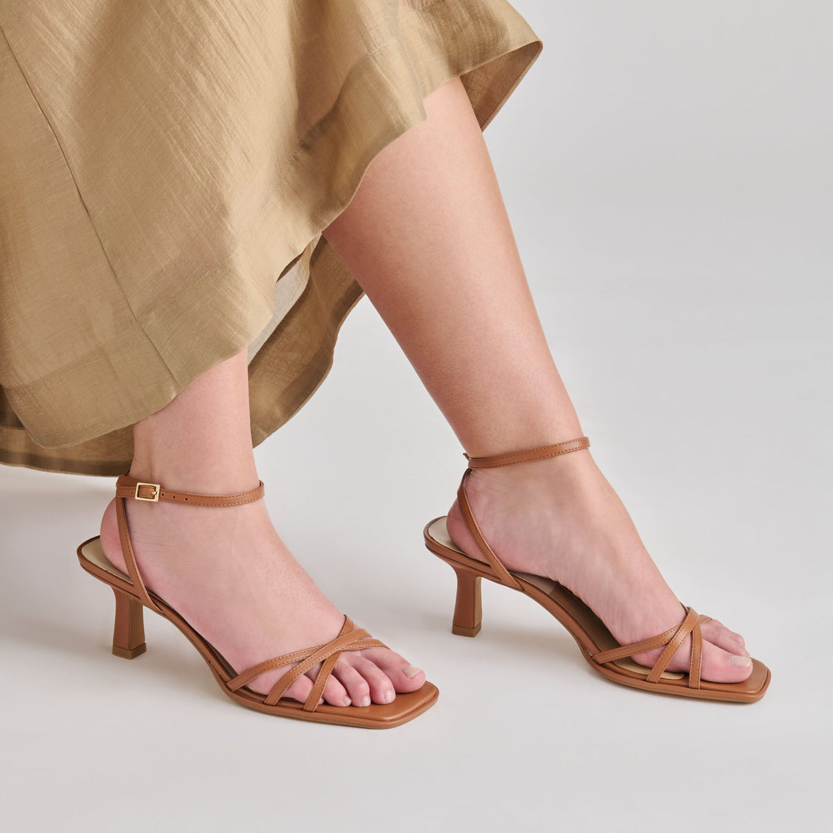 Manji Saddle Leather Heels | Dolce Vita Special Offer